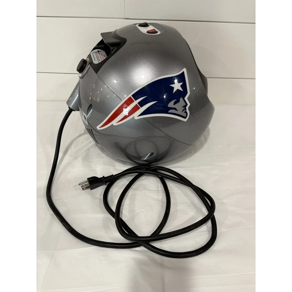 NFL New England Patriots Helmet Infrared Space Heater 600W-1200W TESTED & WORKS!